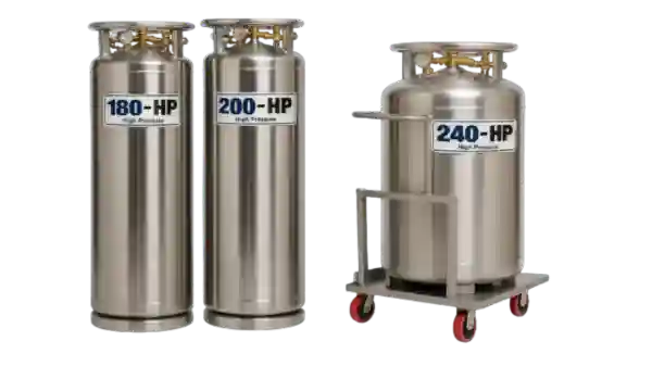Air Gases Company Nitrogen and Helium Dewars